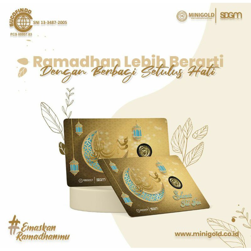 

Mini Gold Idul Fitri Series