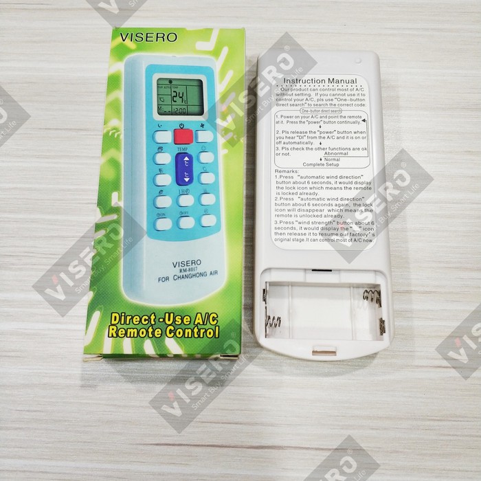 Remot / Remote Multi AC Changhong Visero ( RM-8017 )