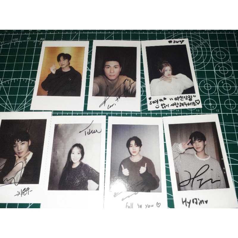 polaroid true beauty ost album paket cha eunwoo/chani sf9