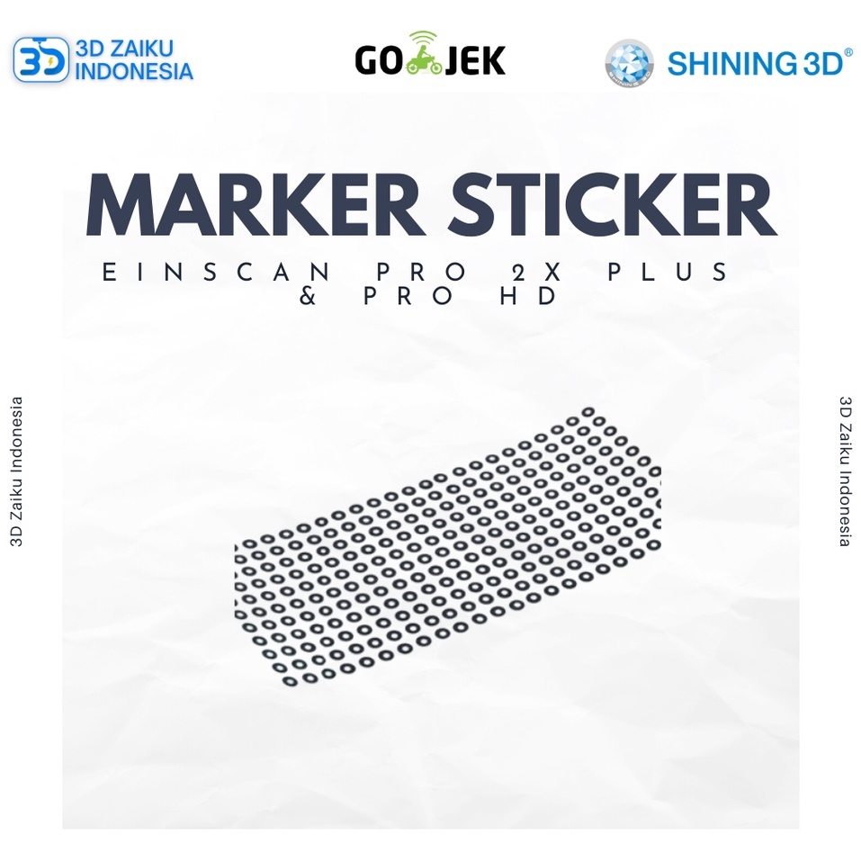 Original Einscan Pro 2X Plus and Pro HD 3D Scanner Marker Sticker