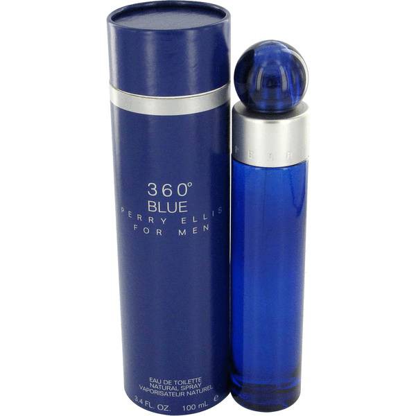 PERRY ELLIS 360 BLUE FOR MEN 100ML PARFUME ORI UNBOX / TESTER / REJECT