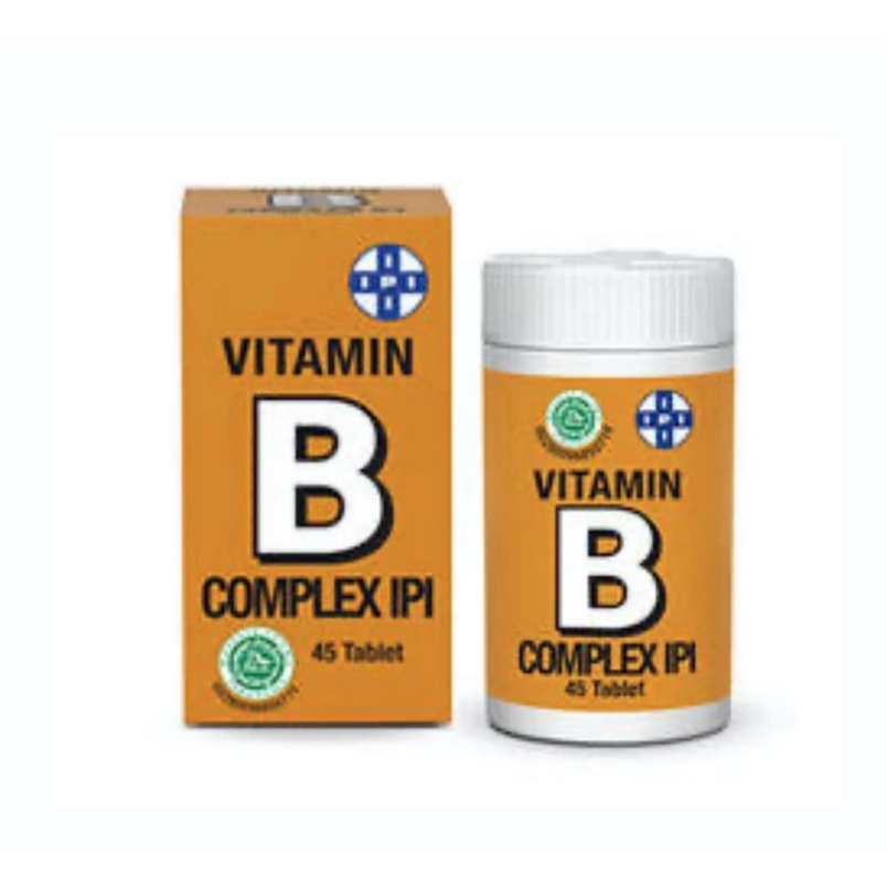 VITAMIN B COMPLEX IPI ISI 45 TABLET UNTUK KEBUTUHAN VITAMIN B1 B6 B12