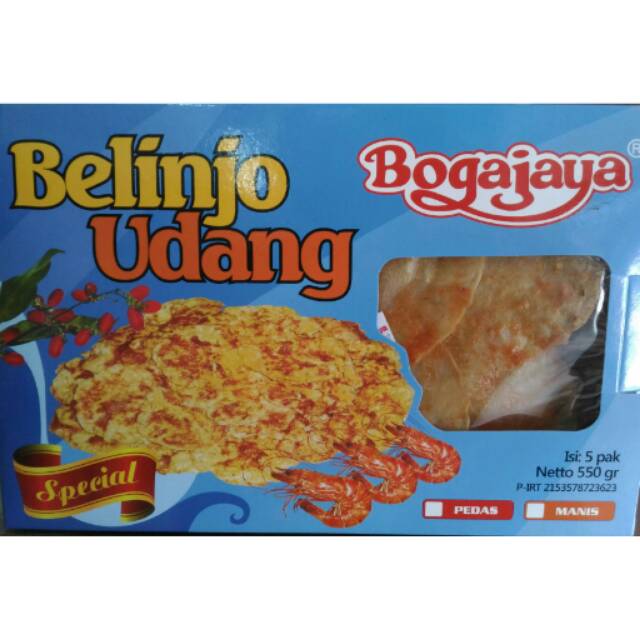

BELINJO UDANG / EMPING JUMBO BOYYA MENTAH