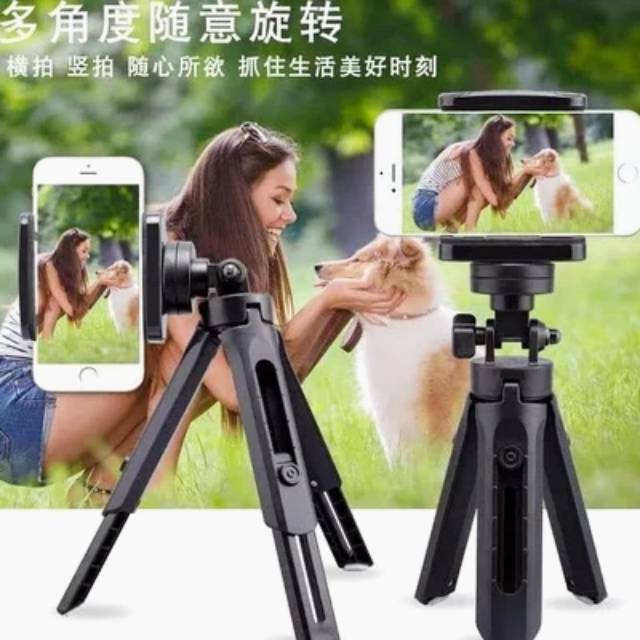 Tripod support Tripod Mini Extendable With Holder tripod hp handphone