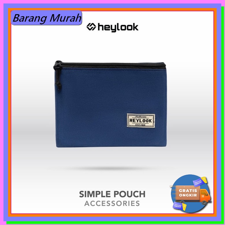 Clutch Pria Mono Black Mirror Vip Clutch Case Color Black Branded AE371 Pouch Pria Pria Wanita Tas