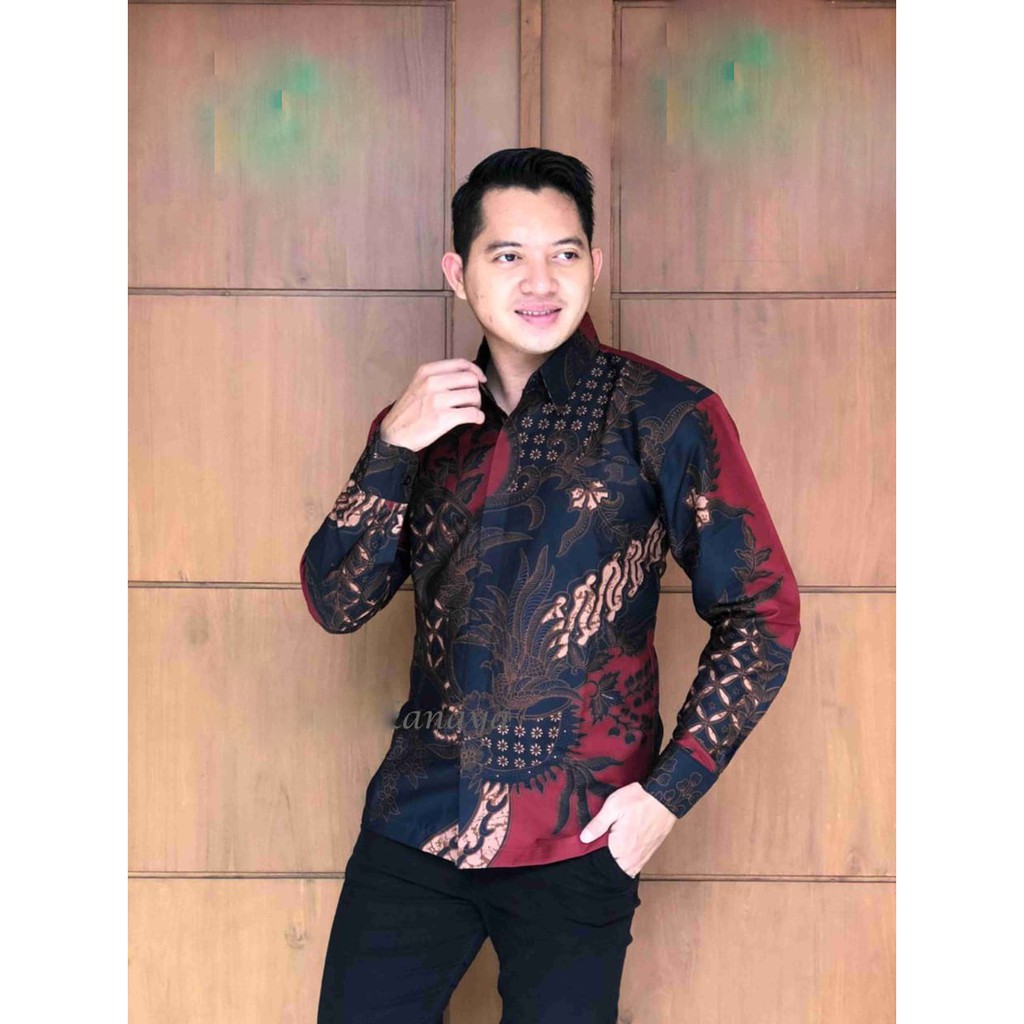 Baju Batik Lengan Panjang Atasan Modern Premium Full Furing Original Termurah Pabrik JAYANEGARA MERAH KANAYA DAMARLANGIT NISWARA CENDRAWASIH PEKSI JAYA PEKSI DWIPO JOKOWI WAYANG SELING LASEM GURDO ABRIT PANDU AJI ASWOTOMO BIMA MODANG KUNGING RAJASAKTI KLA