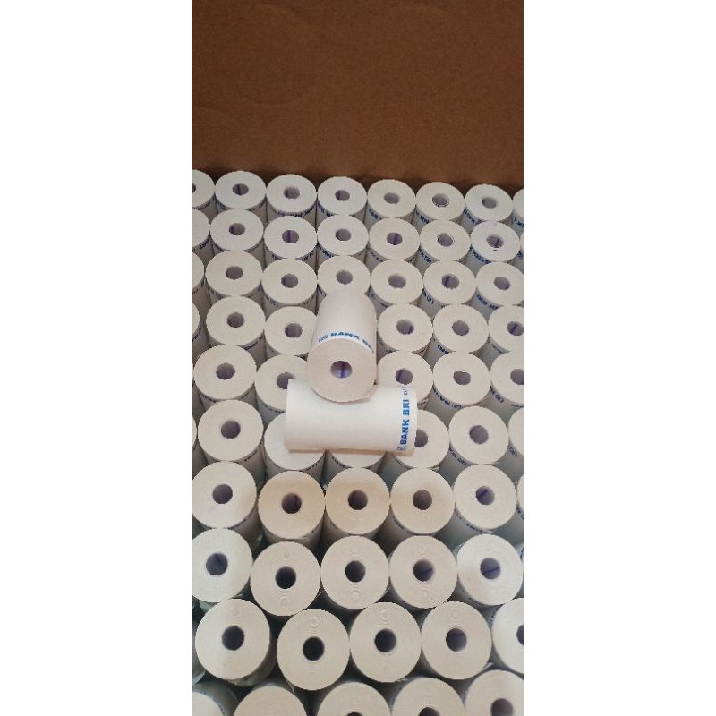 

Kertas kasir thermal EDC bluetooth logo bank bri ukuran 57mmx30mm