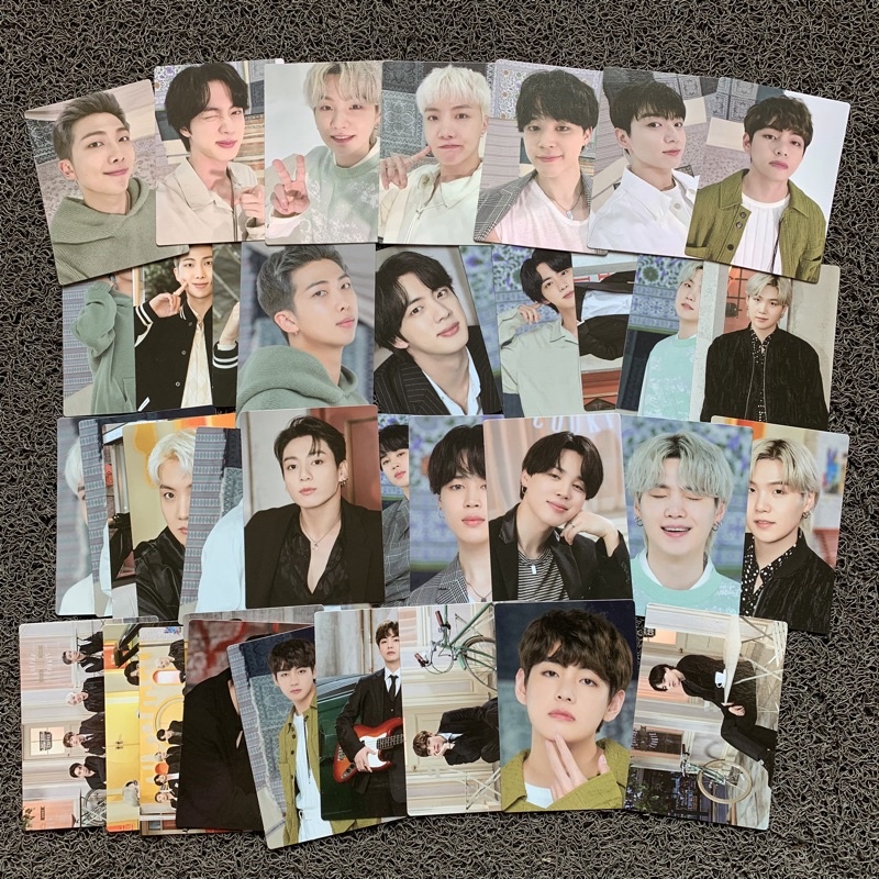 [SHARING] BTS MINI PHOTOCARD PERMISSION TO DANCE BTS MPC PTD JUNGKOOK JIMIN TAEHYUNG SUGA JIN J-HOPE