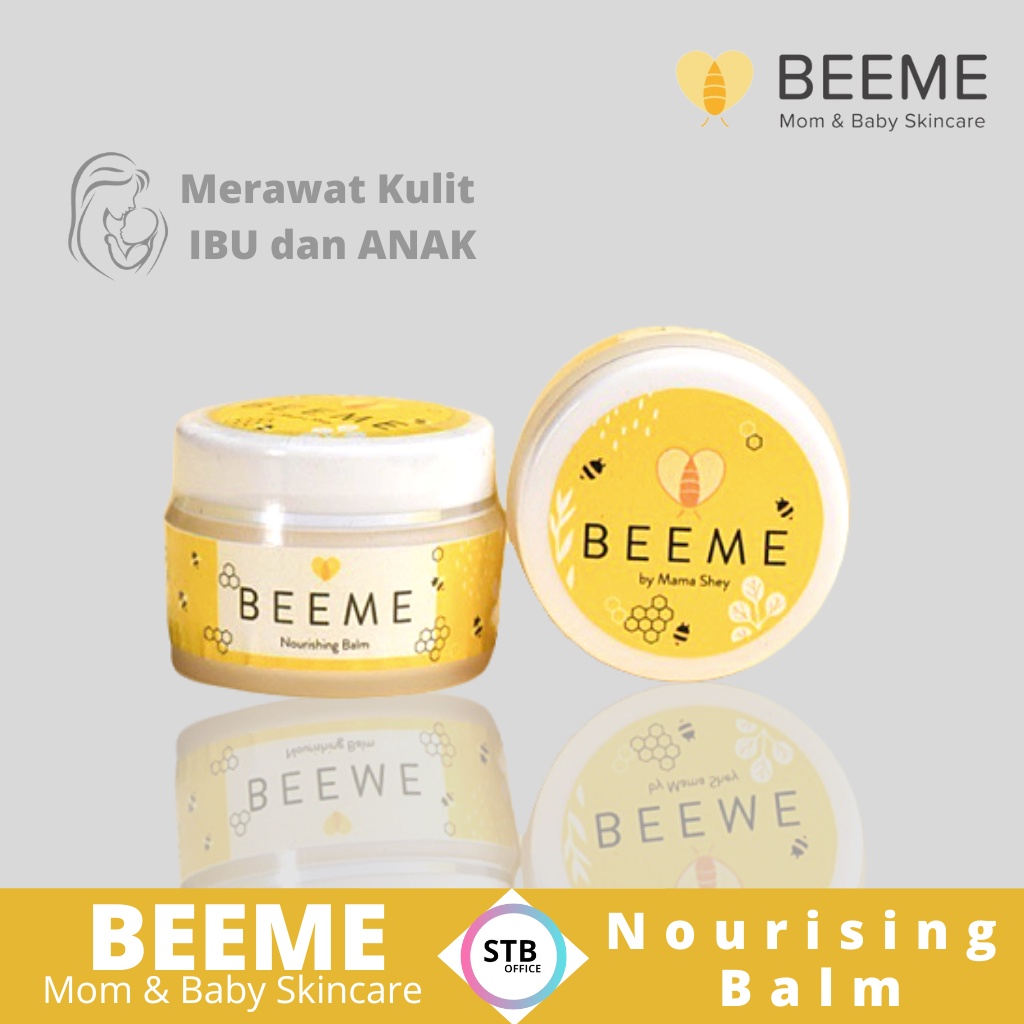 Beeme Nourishing Balm Skincare Ibu dan Anak Pembersih Menutrisi Kulit Anak Menjaga Kelembapan Wajah Bibir Atasi Masalah Kulit Kering Iritasi Alergi Memudarkan Bekas Luka Pada Muka Bayi Bpom Aman Bumil Bunsui