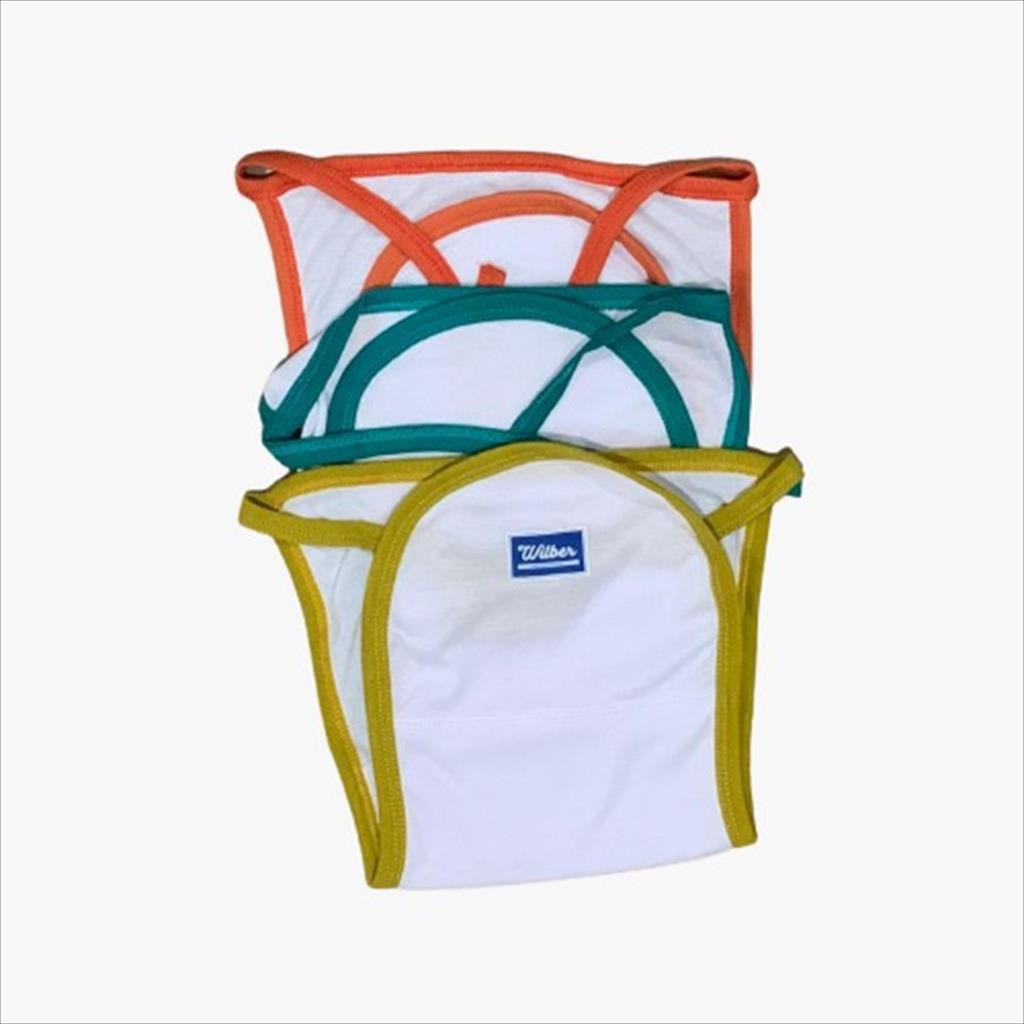 MD - WILBER -  Popok Kain Tali lembut Adem (3 PCS)