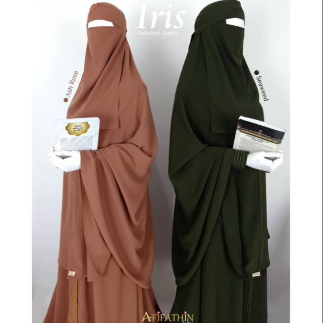 Gamis set syar'i Iris by Afifathin + cadar
