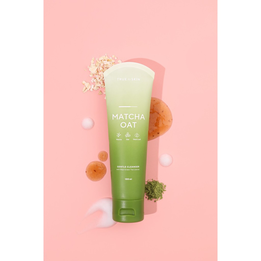 True to Skin - Matcha Oat Gentle Cleanser 100ml