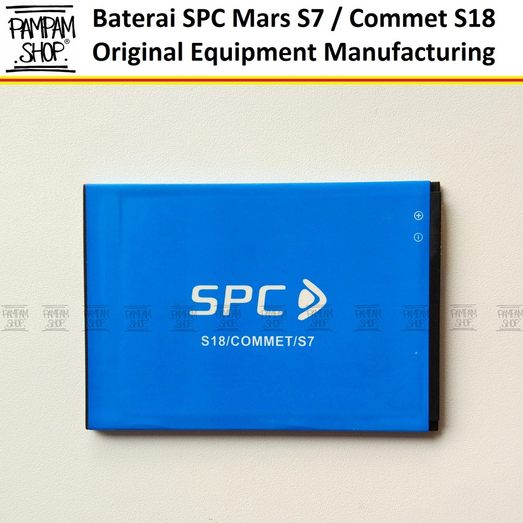 Baterai SPC S7 Mars S18 Commet Original OEM Batre Batrai S 7 S 18 Ori HP Comet Komet