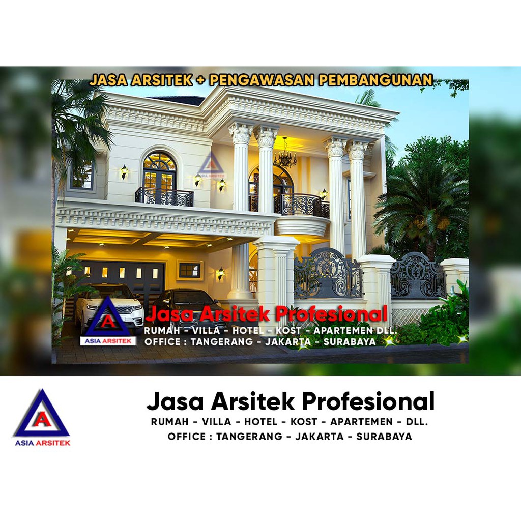 Jual Jasa Arsitek BSD City Desain Rumah Mewah Di Tangerang Selatan Indonesia Shopee Indonesia