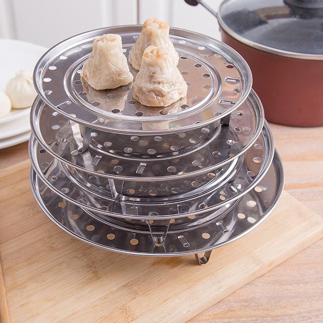 Limitedbgs-804  TATAKAN KUKUSAN ALAS PANCI KUKUS STEAMER RACK STAINLESS 22CM
