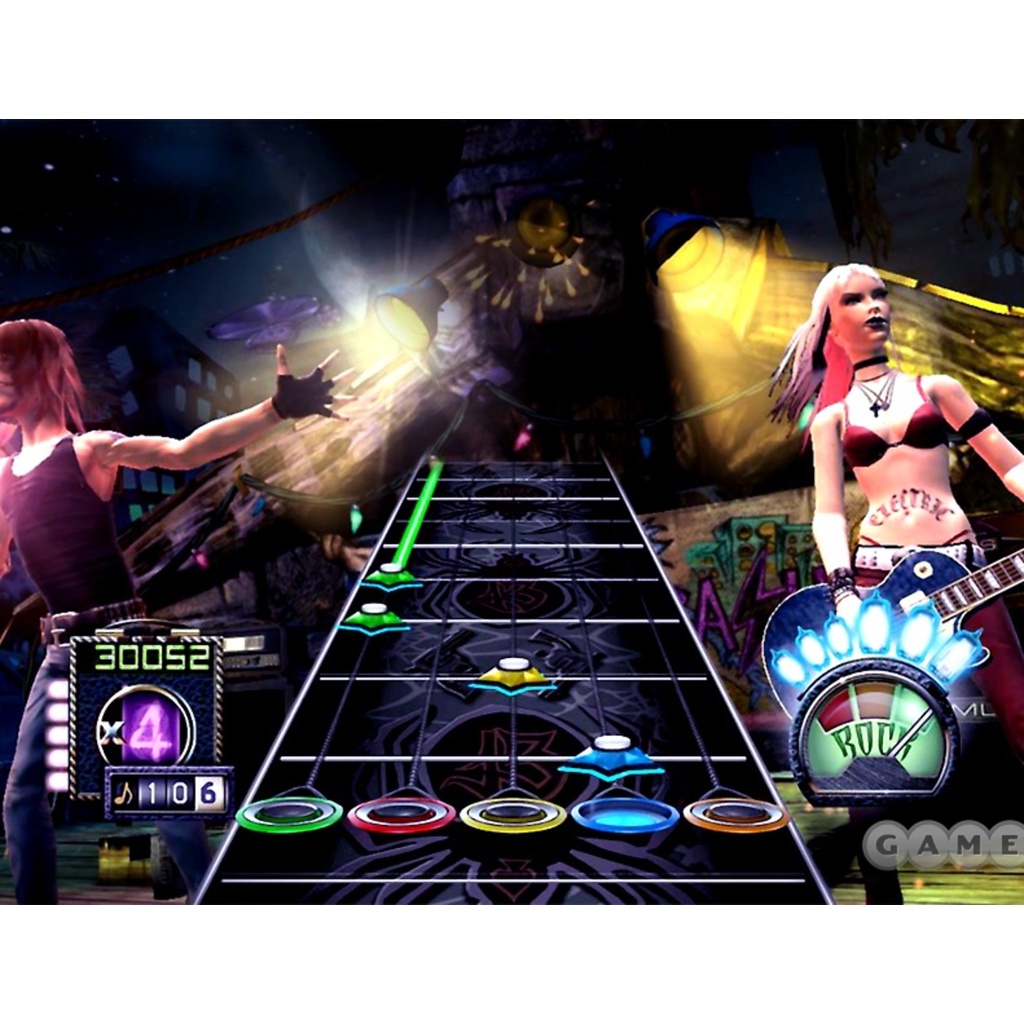 Kaset PS 2 Guitar Hero III: Legends of Rock - Gitar Hero PS 2