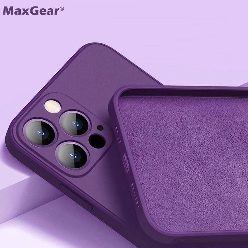 Soft Case Silikon Matte Tipis Shockproof Untuk iPhone 13 14 Pro Max Plus Mini 14 13