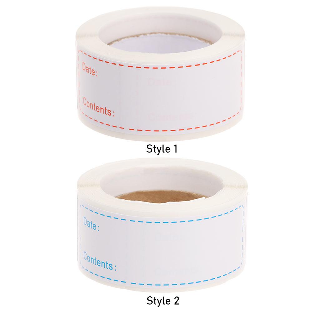 Populer Label Penyimpanan Makanan Waterproof Container Kulkas Toples Stiker