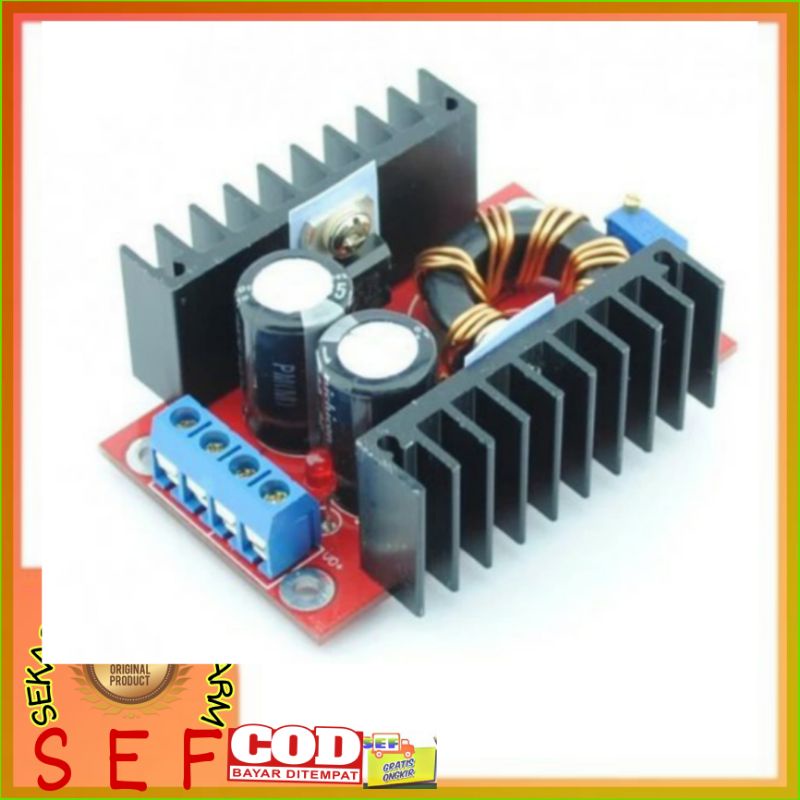 MODULE STEP UP Output voltage 12-35V DC (adjustable) 150W 10A