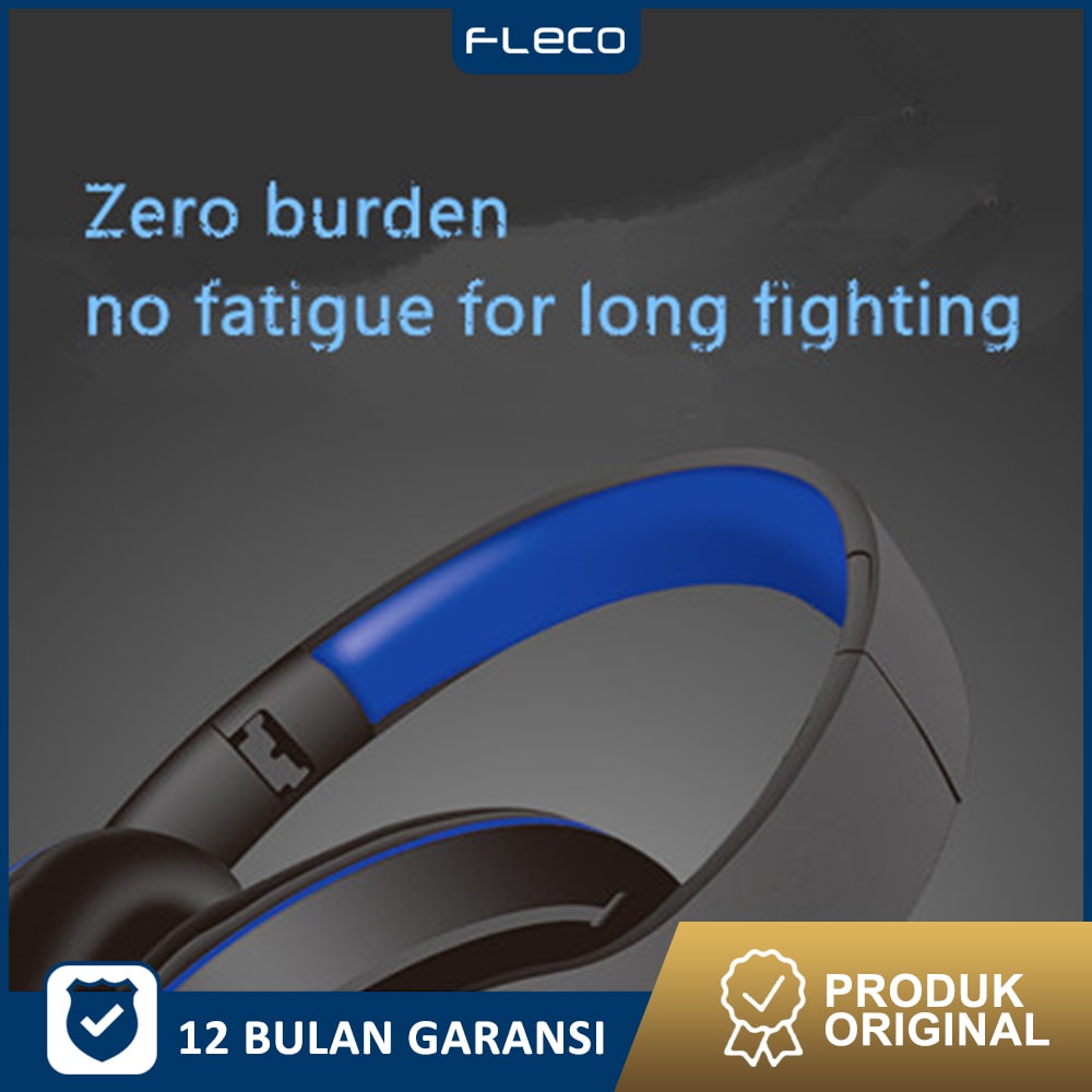 Headset Gaming – Headphone FF PUBG PC/Mobile Dengan turbo jack 3.5 super bass FL-880 FLECO