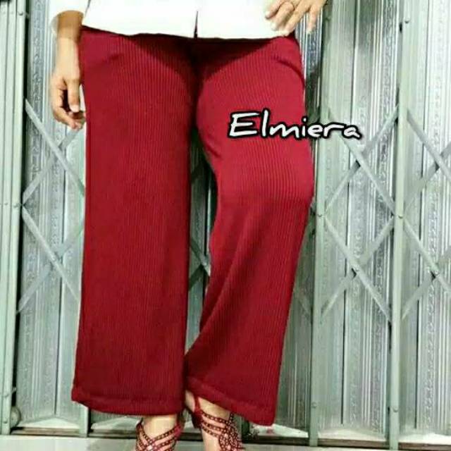 Promo Celana Kulot Crep Lidi Codoruy Celana Wanita Jumbo