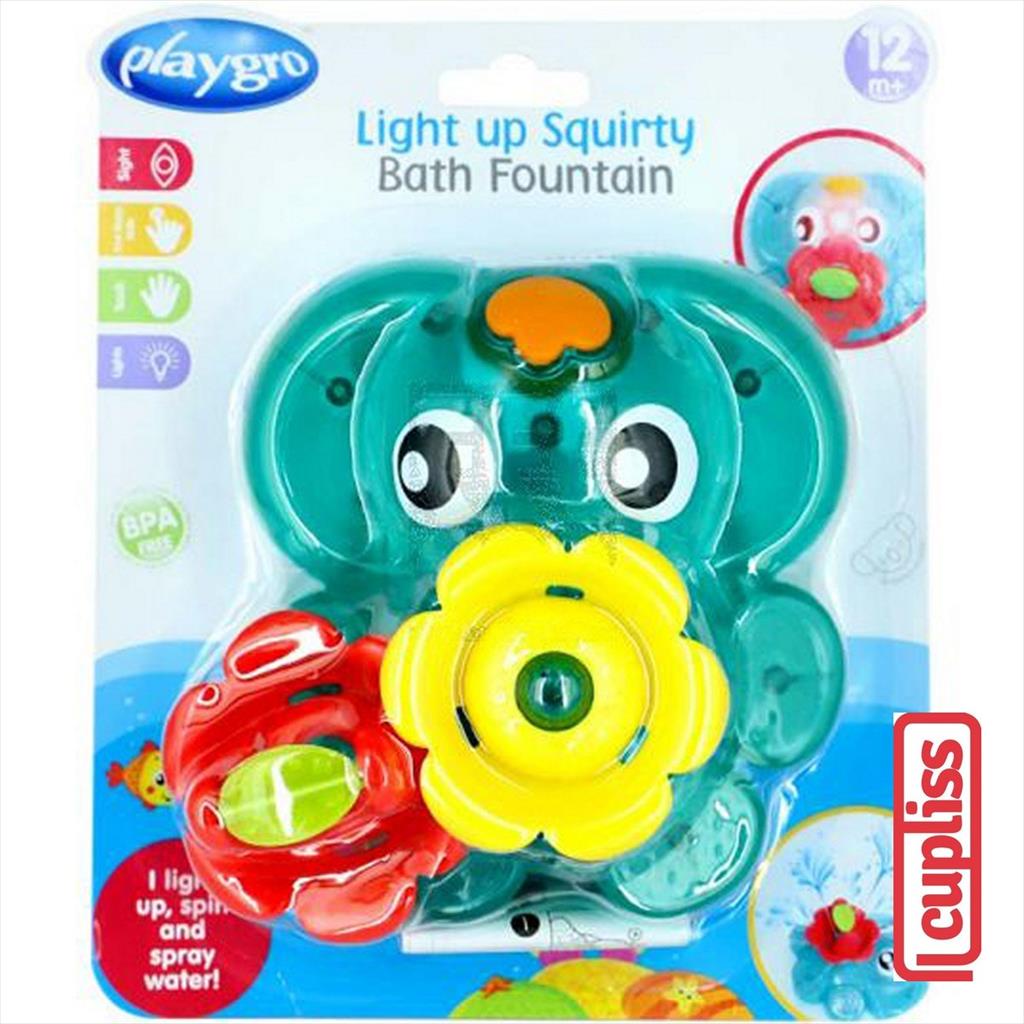 Playgro 130518 Light Up Squirty Bath Fountain