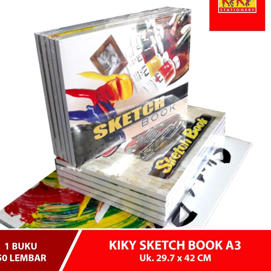 

Harga Update KIKY Sketch Book / Buku Sketsa Ukuran A3 (Uk. 29.7 x 42 cm) Isi 50 Lembar (1 Pcs)