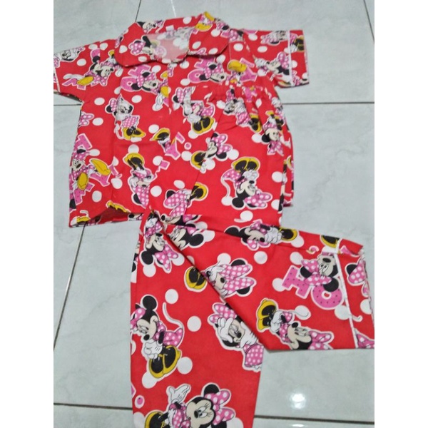 piyama anak perempuan,laki-laki  /baju tidur anak 1-5tahun/ piyama anak bisa pilih motif