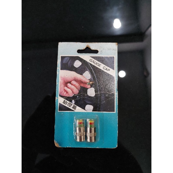 GAUGE CAP TUTUP PENUTUP PENTIL BAN MOBIL BARU NOS NEW OLD STOCK AKSESORIS CLASSIC ANTIK VINTAGE RETR