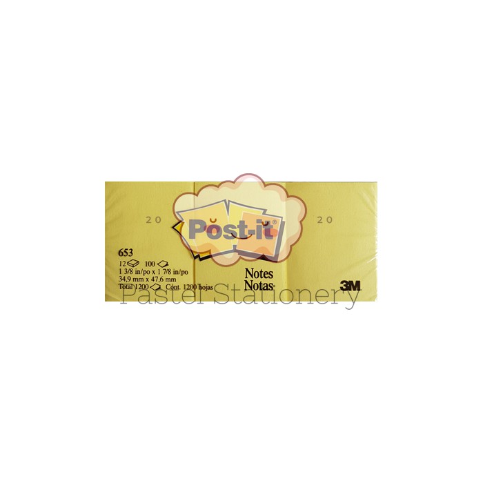 

Post It 653 3M Sticky Notes