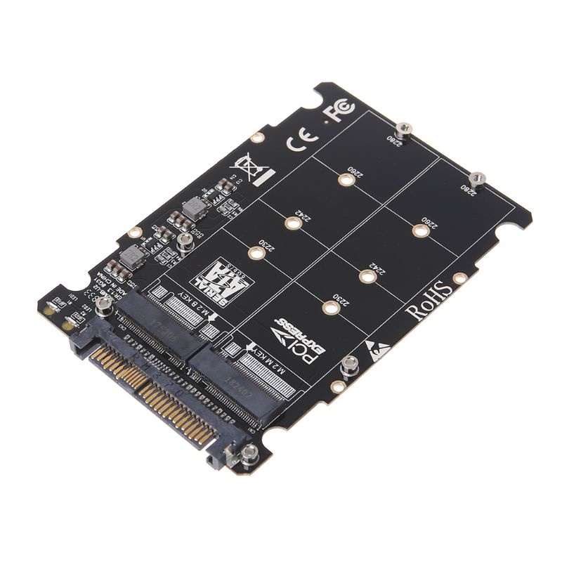 Kunci btsg -B/M -NGFF SSD to PCI-E M.2 Solid Disk Drive Adapter to U.2 PCI-E Converter