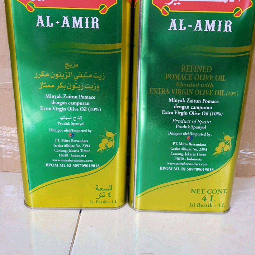 termurah minyak zaitun ALAMIR pomace 4liter