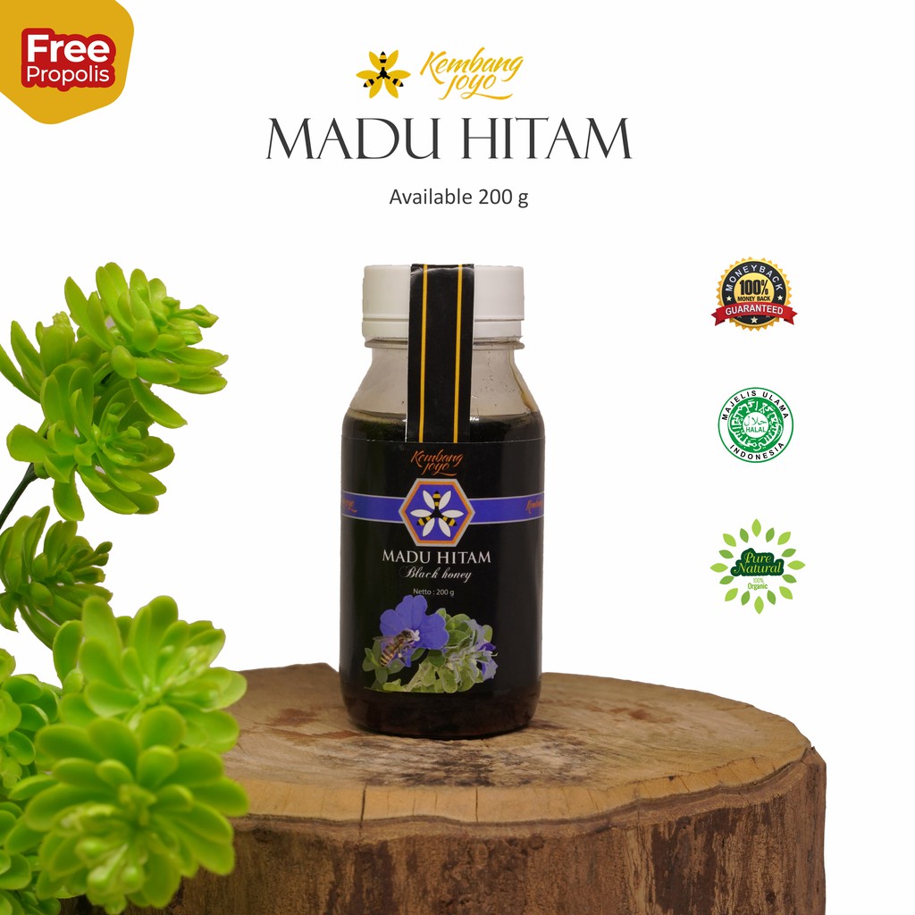 

Madu Kembang Joyo Madu hitam 200 gram - Free Ongkir