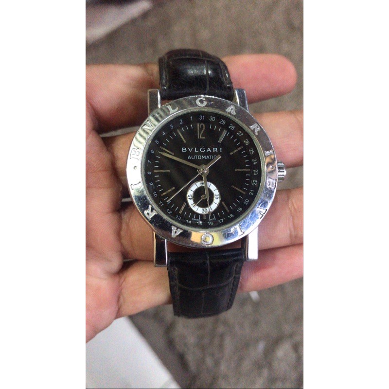jam tangan bvlgari otomatis second