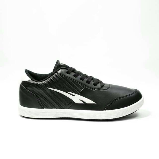 Sepatu Sekolah Pria Homyped Empower 01 Hitam / Putih