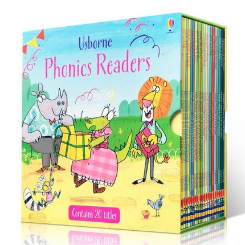 Usborne Phonics readers contains 20 titles 20 buku buku inggris buku anak buku import/happychild