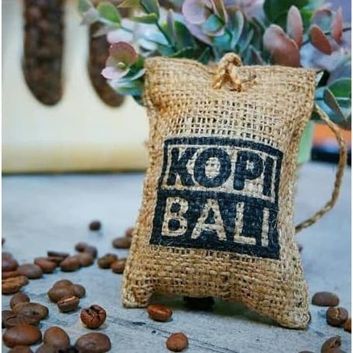 Parfum Biji Kopi Bali Asli Label Pengharum Pewangi mobil ruangan 7x10