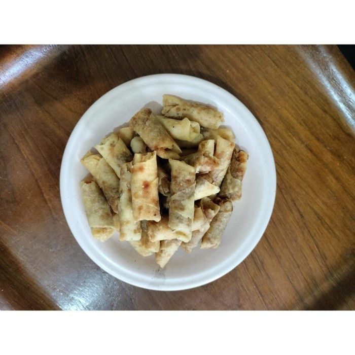 

kue Sumpia Lumpia Udang Kering 250gram - Sumpia Ebi Lumpia Gurih Manis Aneka Snack