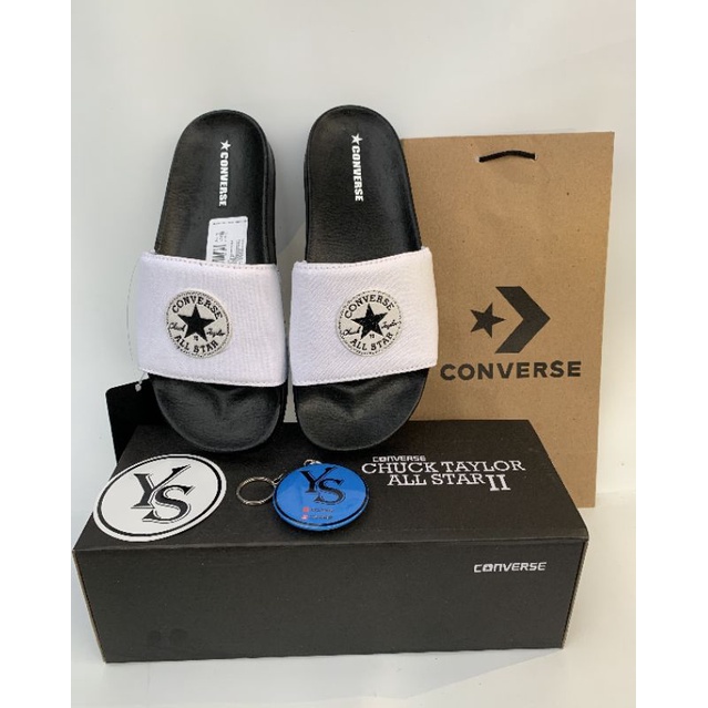SANDAL SLOP CONVERS3 CT-WHITE BLACK