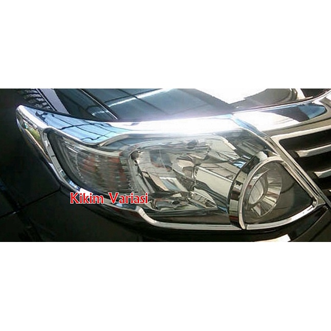 GARNIS DEPAN GRAND FORTUNER CHROME