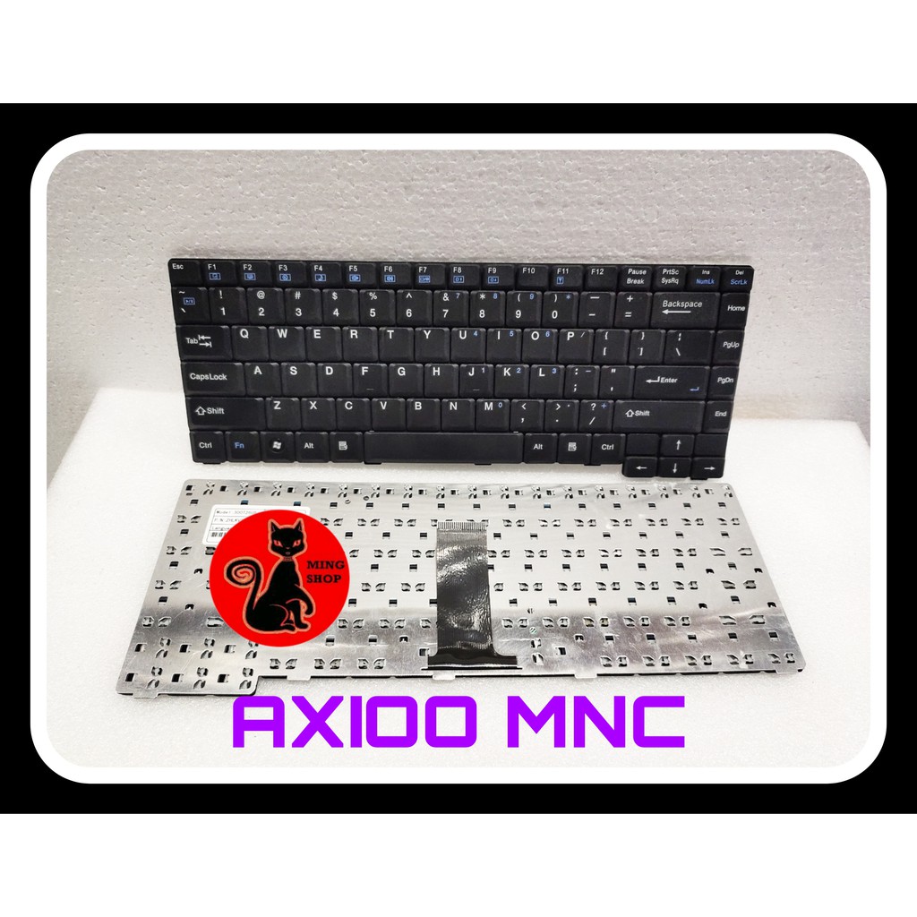 KEYBOARD AXIOO MNC BLACK