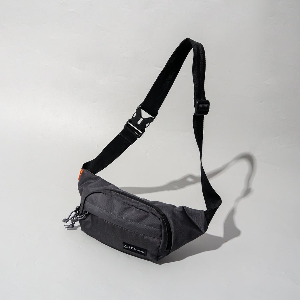 REV STORE - Waistbag Pria EPSON Grey - Tas pinggang