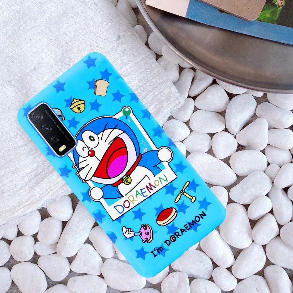 [KODE Z7] Case VIVO Y20 Y20s Y20i Y30i Y30 Y50 Softcase Tpu Karakter Doraemon Stitch Mickey Kitty Ke