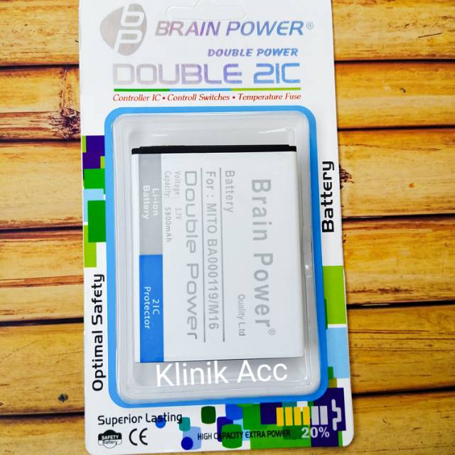 BATRE BATERRY MITO BRAIN POWER BA00119 / MITO M16 / BATERRY BATRE BATREI BATRE BATRE