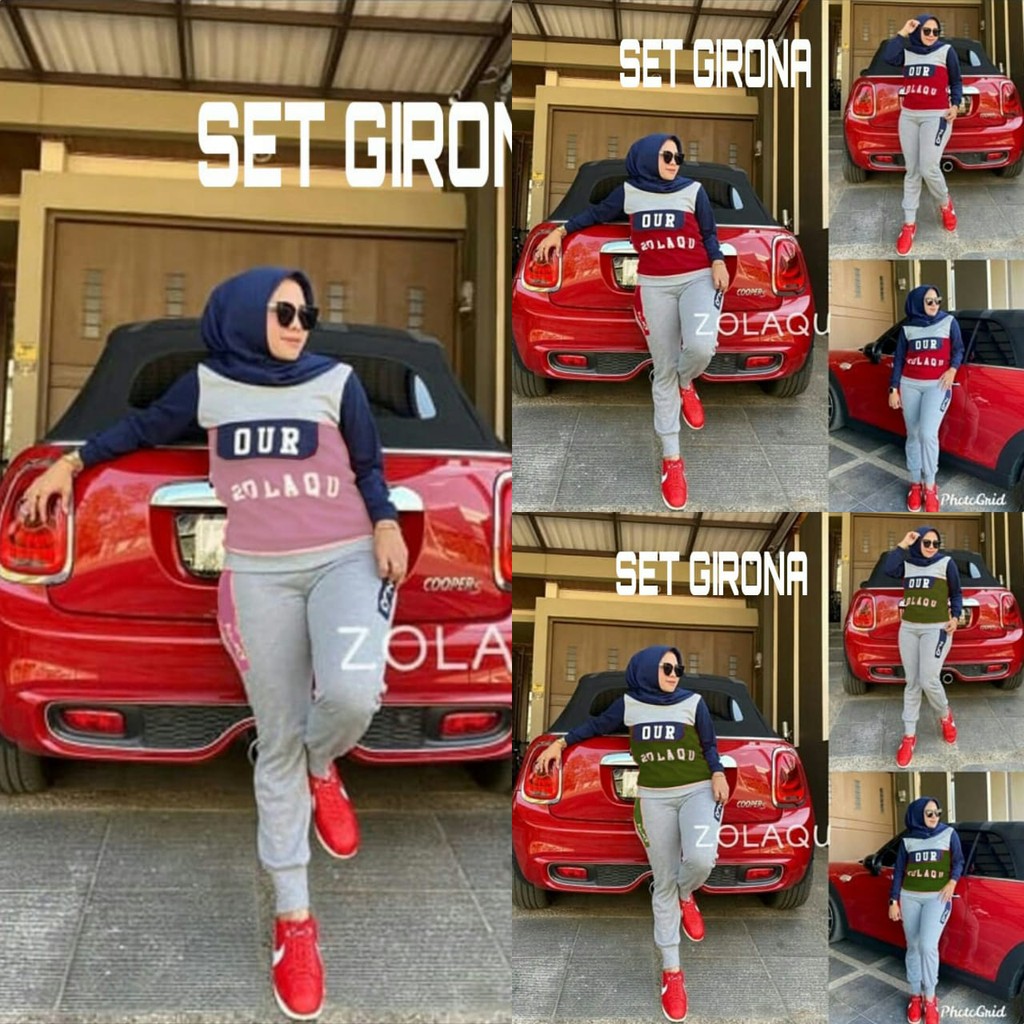 SET GIRONA OUR mF / SETELAN WANITA / TRAINING SET SIZE XL