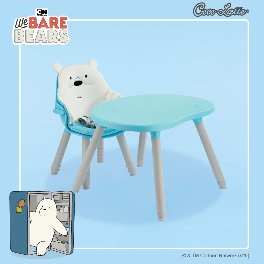 Makassar ! High Chair / Kursi Makan Cocolatte 3 in 1 Multi Switch We Bare Bear