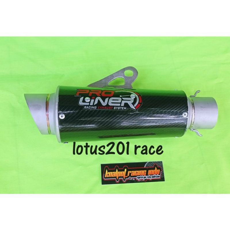 slinser slenser silincer selencer knalpot racing proliner inlet 50 masuk untuk semua motor-KARBON