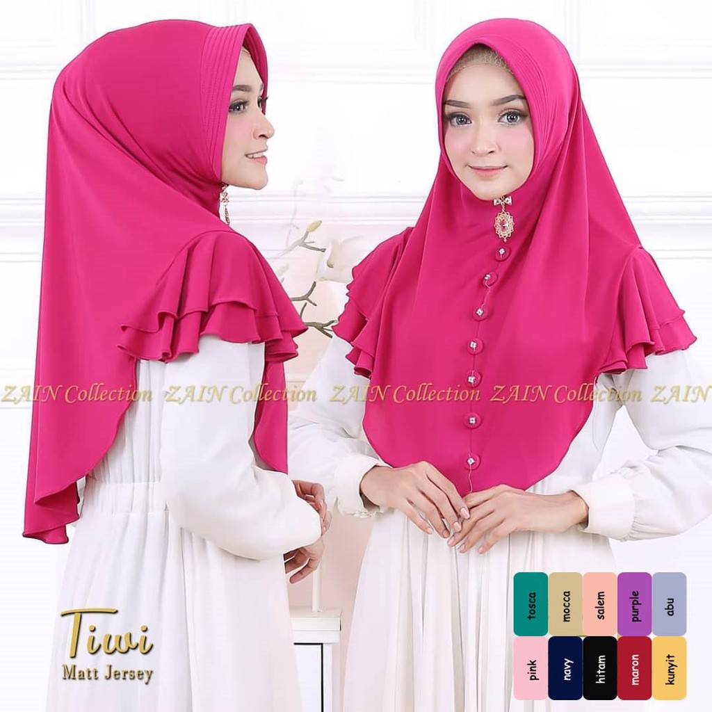Arini Jilbab Khimar Instan