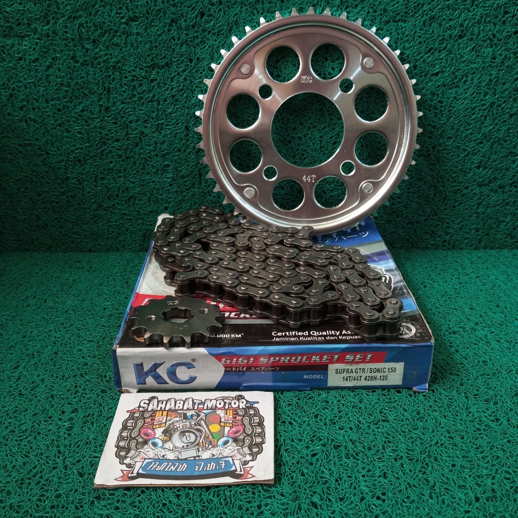 KC GEAR GIR SET GIR PAKET MODEL SSS SONIC 150 SUPRA GTR