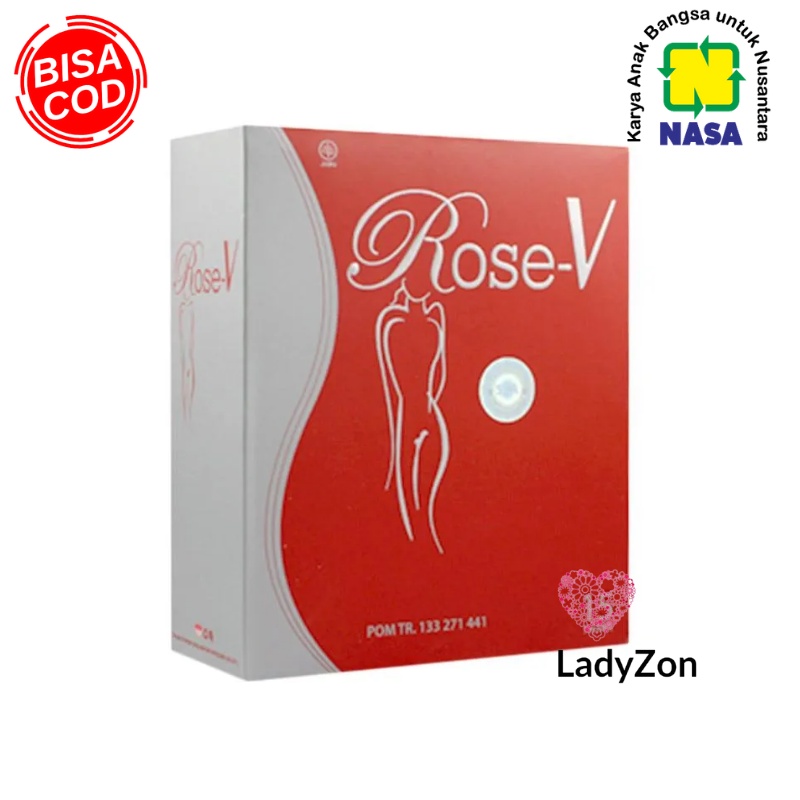 [BISA COD] NASA - ROSE V Minuman Herbal Solusi Masalah Kewanitaan